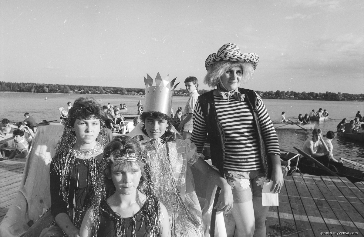 День города 1986 г. День Нептуна и концерт «Калинки» на Металлурге. Выкса
