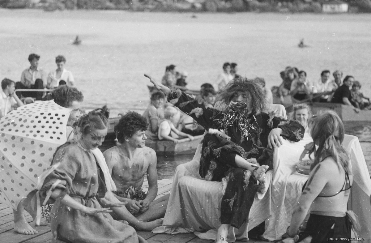День города 1986 г. День Нептуна и концерт «Калинки» на Металлурге. Выкса
