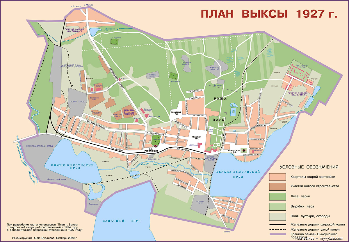 План Выксы 1927 г. — Олег Буданов